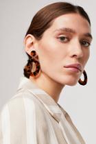 Lucy Resin Hoop Earrings By Zhuu At Free People